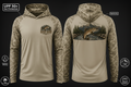 Brown Trout Hooded Sun Shirt