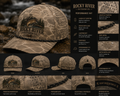 Brown Trout Water Camo Performance Hat